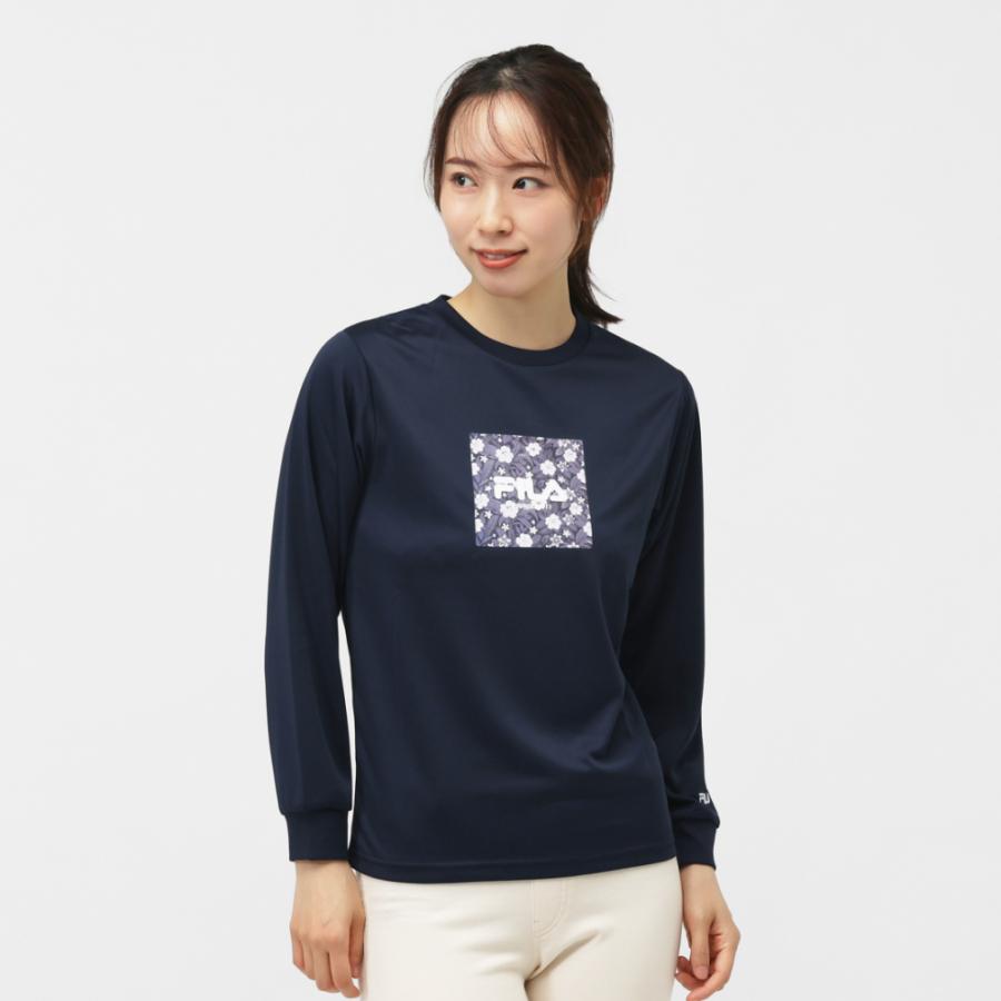 FILA（フィラ） レディース 長袖 機能 Tシャツ FW25FP826 スポーツ
