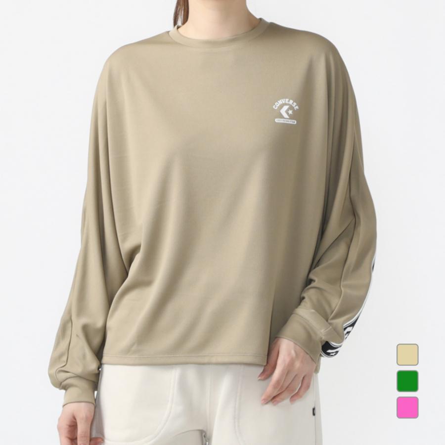 コンバース レディース ノースリーブ 機能 シャツ CS TAPE LS TEE 