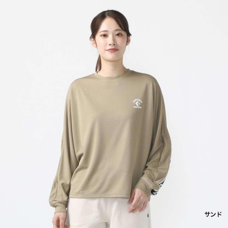 コンバース レディース ノースリーブ 機能 シャツ CS TAPE LS TEE 