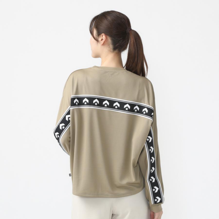 コンバース レディース ノースリーブ 機能 シャツ CS TAPE LS TEE 