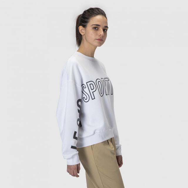 ルコック レディース ニットジャケット グランスーツクルーネックスウェット QMWSJF44 スポーツウェア トレーナー le coq sportif | le coq sportif | 04