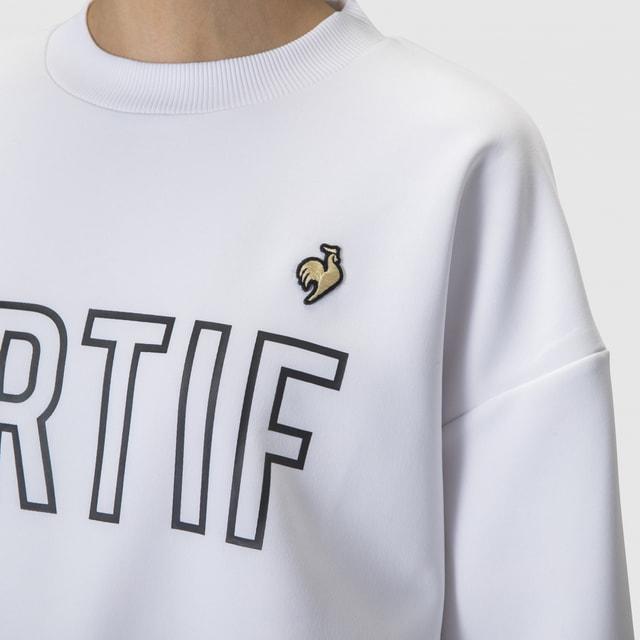 ルコック レディース ニットジャケット グランスーツクルーネックスウェット QMWSJF44 スポーツウェア トレーナー le coq sportif | le coq sportif | 06