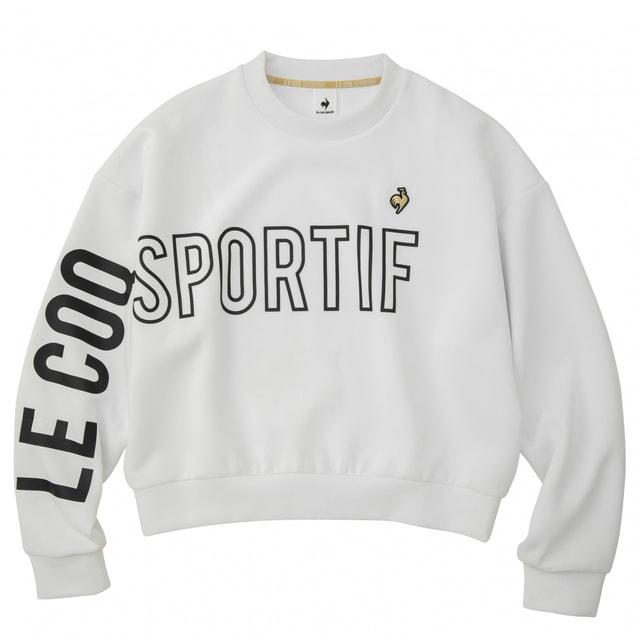 ルコック レディース ニットジャケット グランスーツクルーネックスウェット QMWSJF44 スポーツウェア トレーナー le coq sportif | le coq sportif | 09