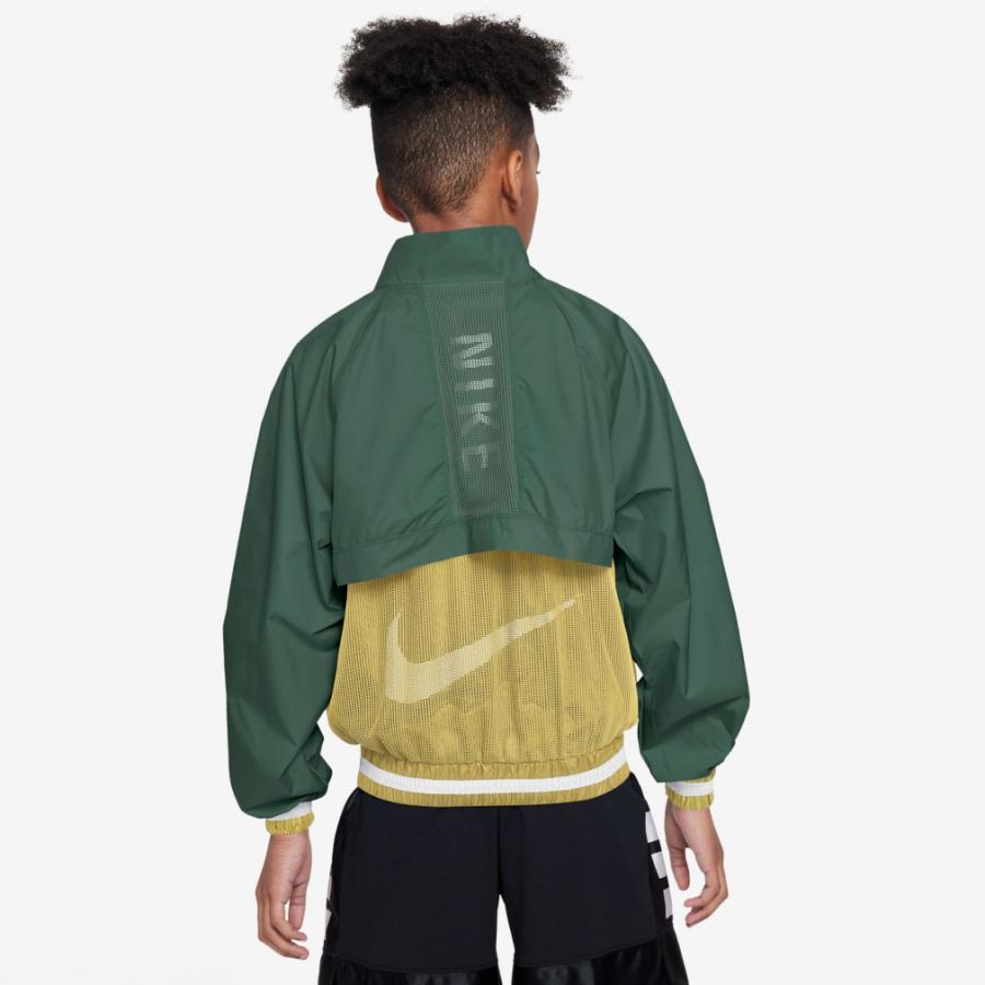 37109 ナイキゴルフ　2wayジャケット　黄緑色　サイズＳ NIKE（ナイキ） ジュニア キッズ 子供 ウインドジャケット YTH RPL
