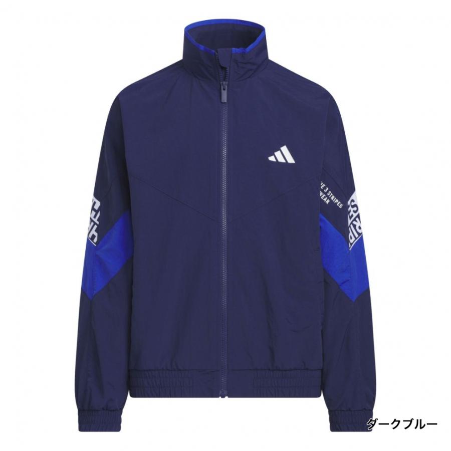 adidas ナイロンジャケット スキーウェア adidas アディダス ジュニア キッズ 子供 ウインドジャケット