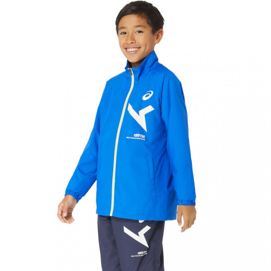 アシックス山梨学院ウォーマーウィンドブレイカー ASICS アシックス ジュニア キッズ 子供 ウインドジャケット