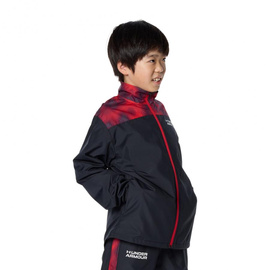 アンダーアーマー ジュニア キッズ 子供 ウインドブレーカー 上下 