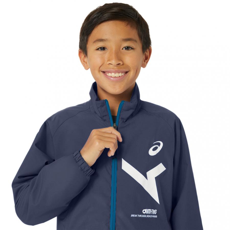 ASICS（アシックス） ジュニア キッズ 子供 ウインドブレーカー 上下