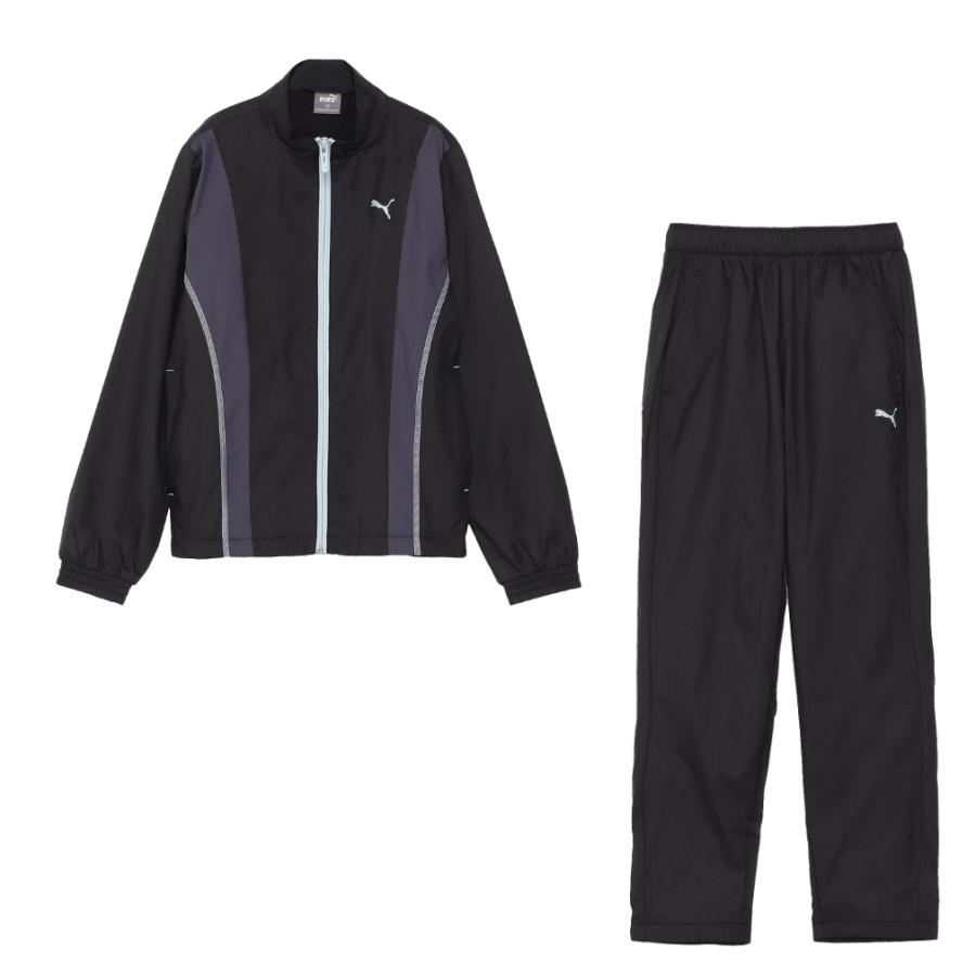 PUMA（プーマ） ジュニア キッズ 子供 ウインドブレーカー 上下セット