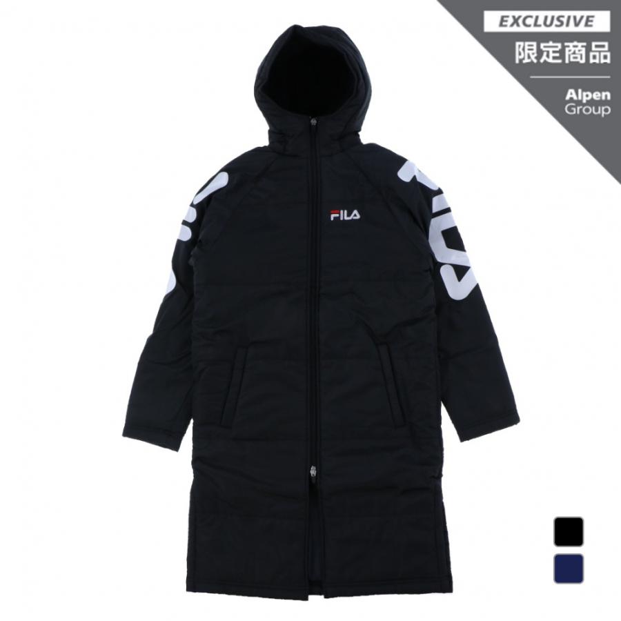 FILA（フィラ） ジュニア キッズ 子供 ベンチコート ジュニア裏ボア
