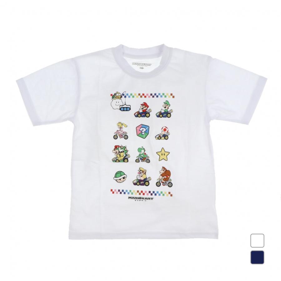 ファインプラス ジュニア キッズ 子供 半袖 Tシャツ マリオカート KIDS
