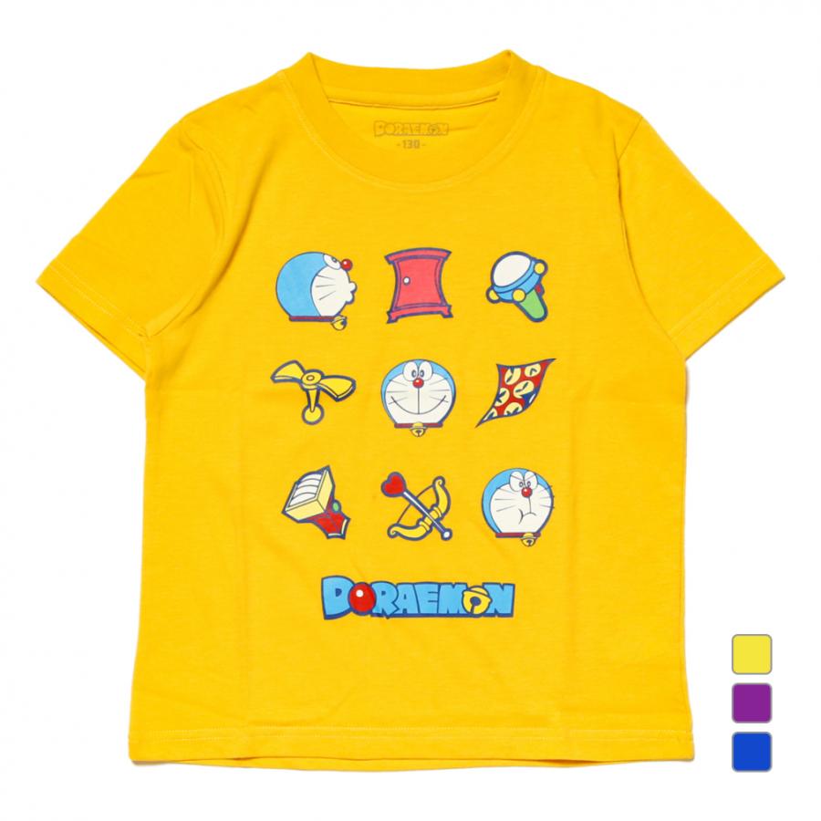 ファインプラス ジュニア キッズ 子供 半袖tシャツ ドラえもん Kids アイテム整列tシャツ スポーツウェア Fine Plus 0529t アルペングループヤフー店 通販 Yahoo ショッピング