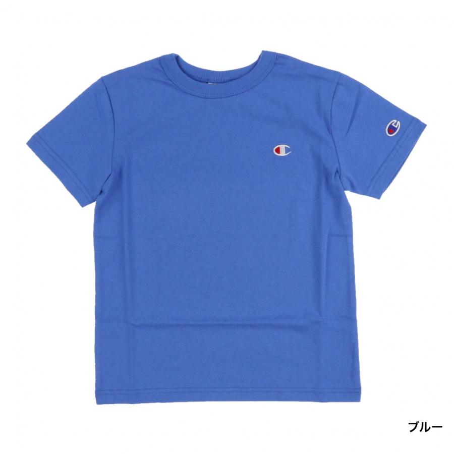 Champion（チャンピオン） ジュニア キッズ 子供 半袖 Tシャツ 半袖T