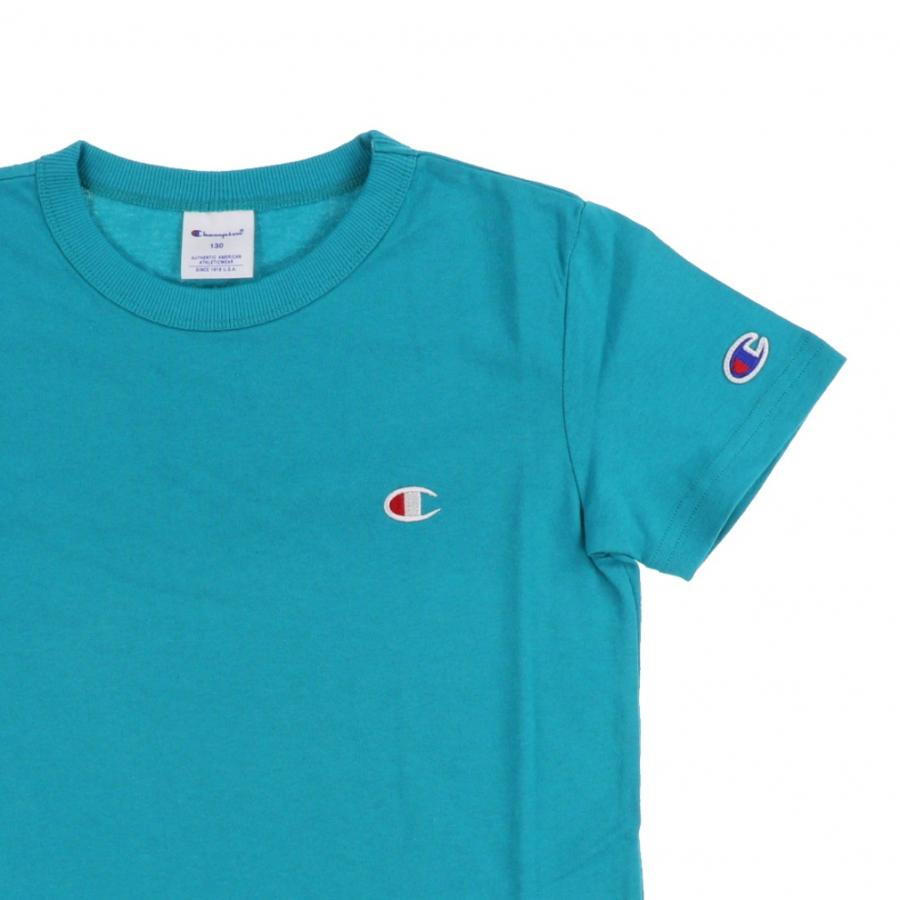 Champion（チャンピオン） ジュニア キッズ 子供 半袖 Tシャツ 半袖T