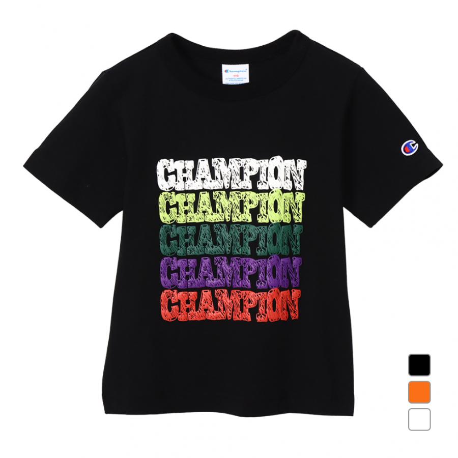 babylclub トップス Tシャツ 半袖 Champion チャンピオン ジュニア キッズ 子供 半袖 Tシャツ 半袖