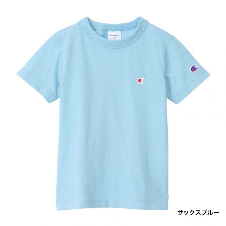 Champion（チャンピオン） ジュニア キッズ 子供 半袖 Tシャツ Cロゴ