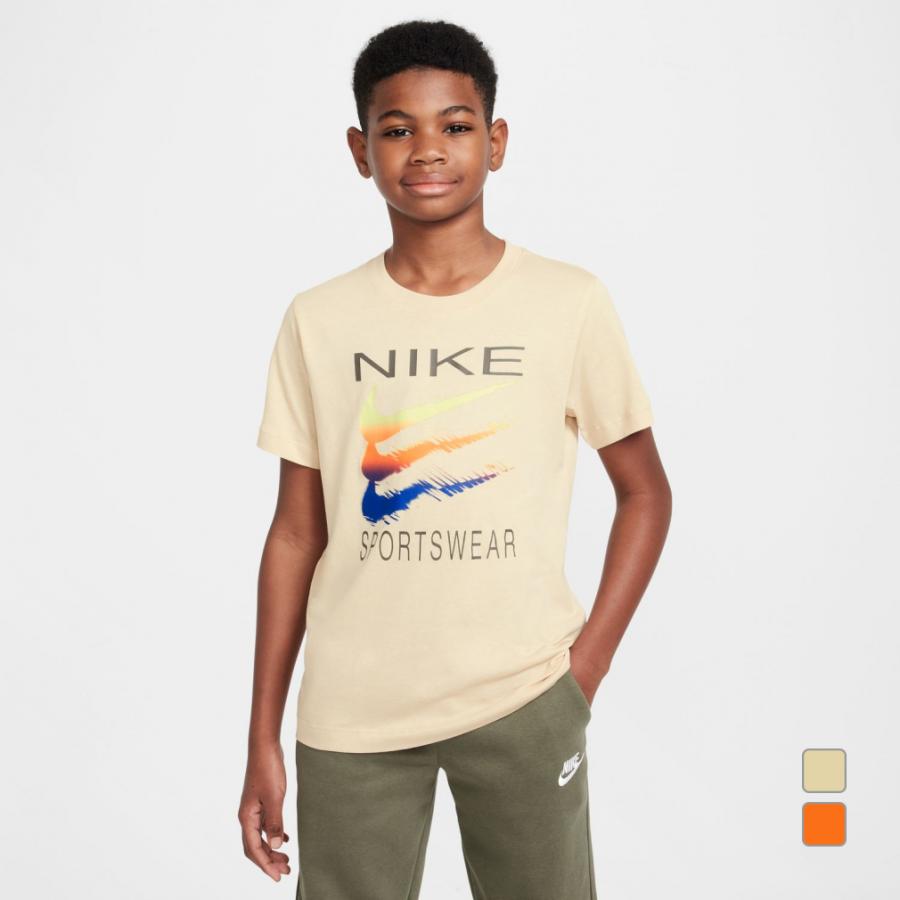 NIKE（ナイキ） ジュニア キッズ 子供 半袖 Tシャツ YTH NSW BRANDMARK