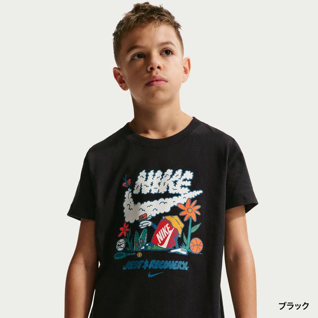 NIKE（ナイキ） ジュニア キッズ 子供 半袖シャツ YTH NSW BOXY REST S