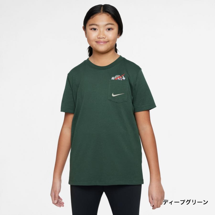 NIKE（ナイキ） ジュニア キッズ 子供 半袖 Tシャツ YTH NSW BOXY PKT