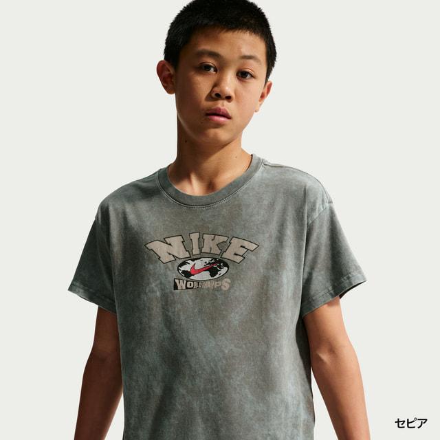 NIKE（ナイキ） ジュニア キッズ 子供 半袖 シャツ YTH NSW M90 レトロ