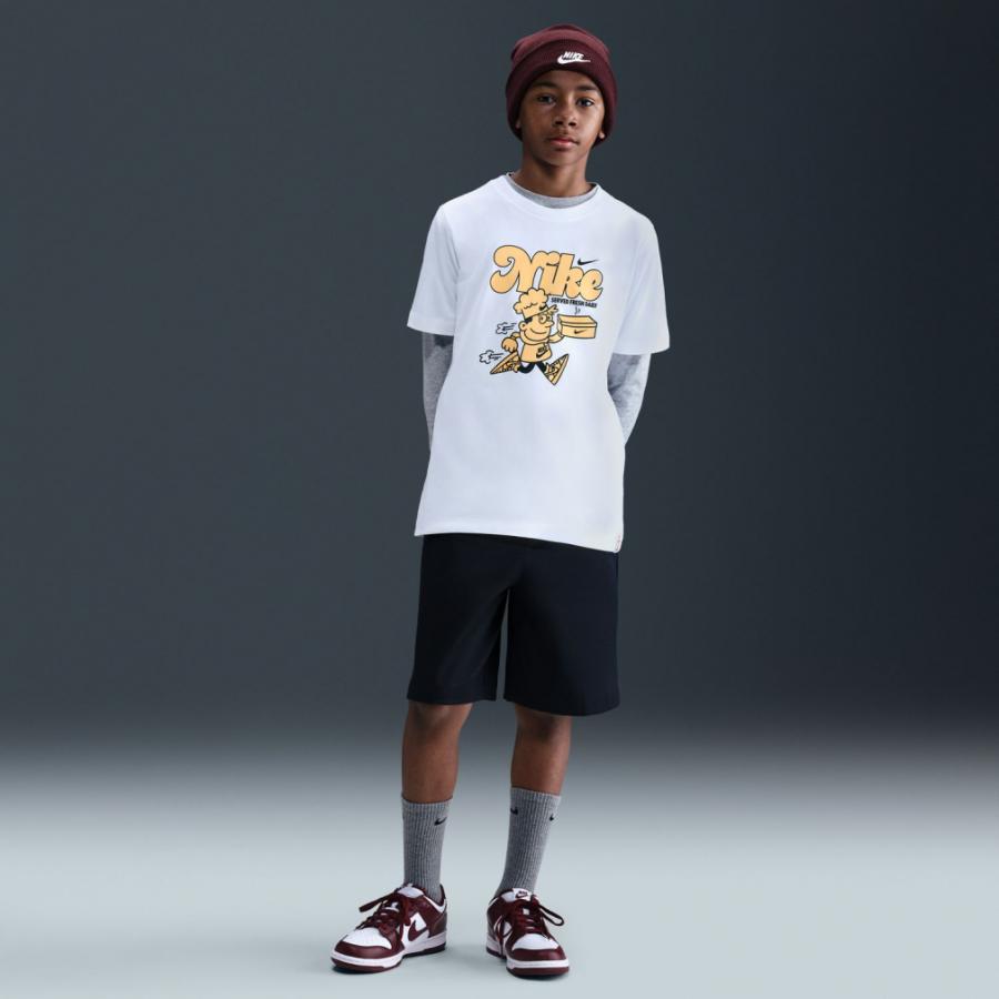 NIKE（ナイキ） ジュニア キッズ 子供 半袖 Tシャツ YTH NSW OC FUN S