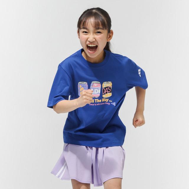 adidas（アディダス） ジュニア キッズ 子供 半袖シャツ ドリンク