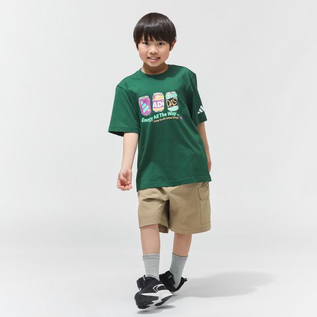 adidas（アディダス） ジュニア キッズ 子供 半袖シャツ ドリンク