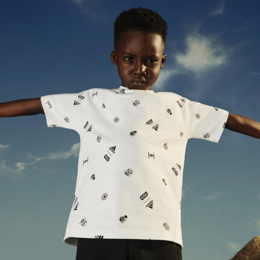 adidas（アディダス） ジュニア キッズ 子供 半袖 Tシャツ I STAR WARS ZNE Tシャツ KLU29 IN7284 ...