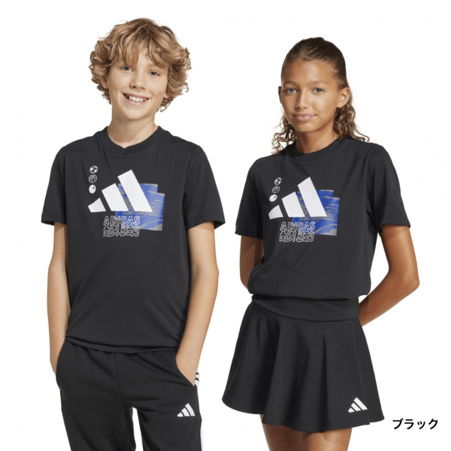 adidas（アディダス） ジュニア キッズ 子供 半袖 Tシャツ カモ