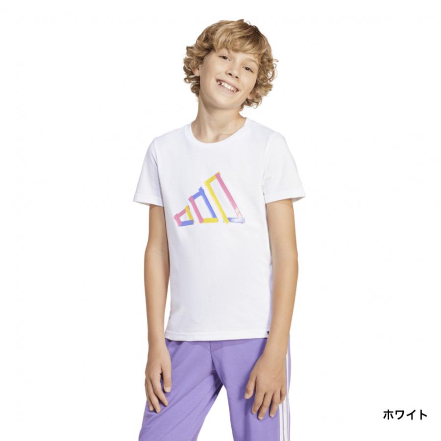 adidas アディダス半袖Tシャツ 　160キッズ adidas（アディダス） ジュニア キッズ 子供 半袖 Tシャツ テックロゴ