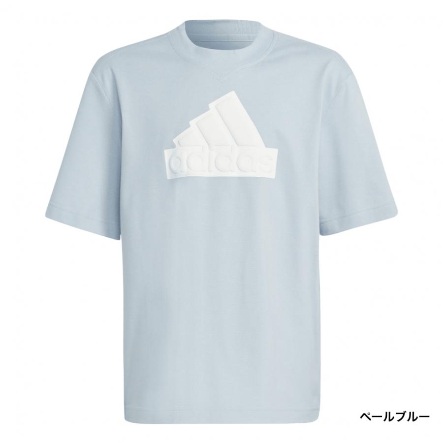 adidas アディダス ジュニア キッズ 子供 半袖 Tシャツ フューチャーアイコン ロゴ ピケ半袖Tシャツ ECL24 IV9605 ...