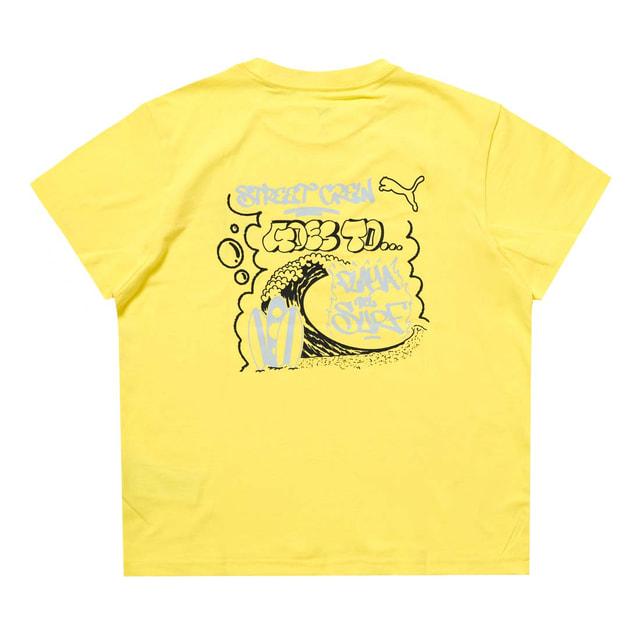 PUMA（プーマ） ジュニア キッズ 子供 半袖 シャツ MID90S リラックス