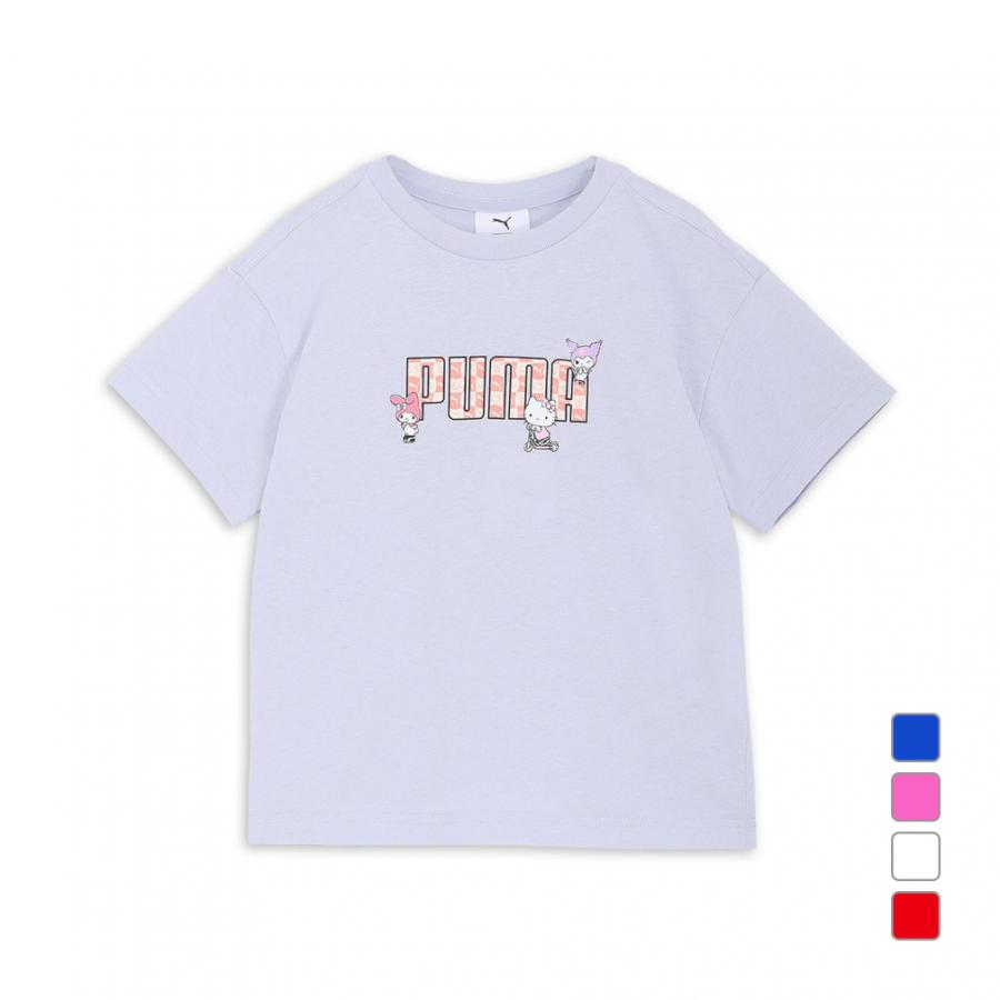 PUMA（プーマ） ジュニア キッズ 子供 半袖 Tシャツ X HELLO KITTY and