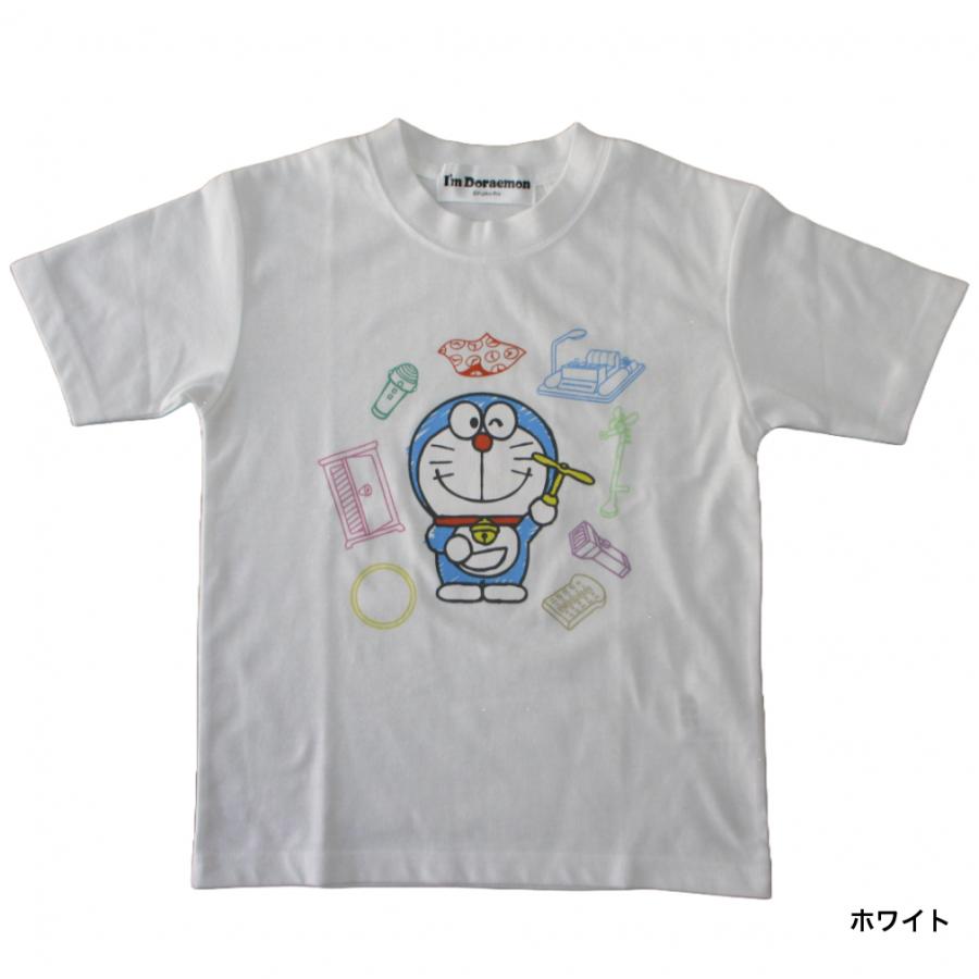 ジュニア キッズ 子供 半袖 Tシャツ アイムドラえもん ひみつ道具T
