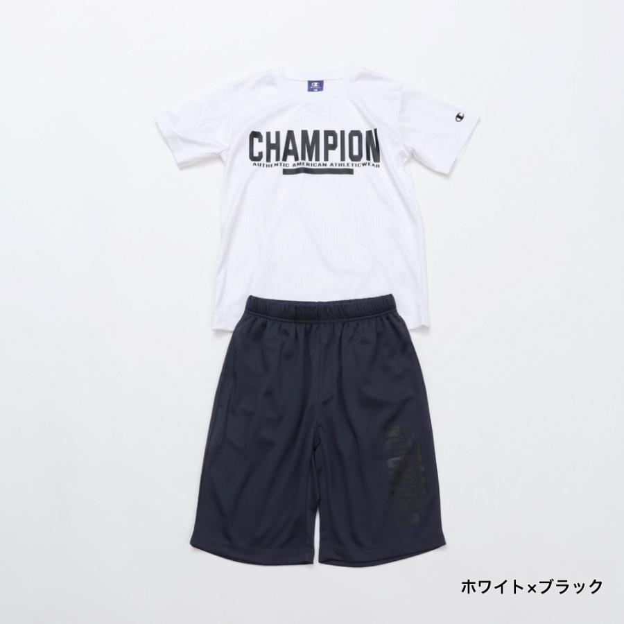 Champion（チャンピオン） ジュニア キッズ 子供 Tシャツ ハーフパンツ