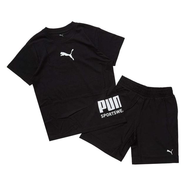 PUMA（プーマ） ジュニア キッズ 子供 Tシャツ ハーフパンツ セット