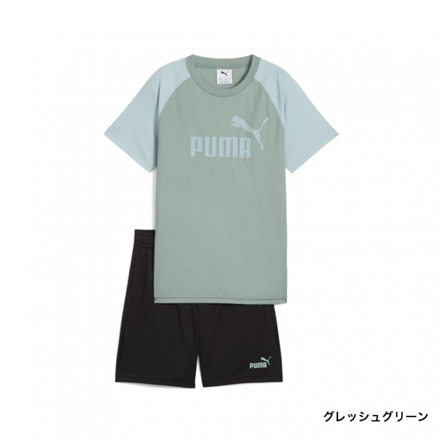 PUMA（プーマ） ジュニア キッズ 子供 Tシャツ ハーフパンツ セット