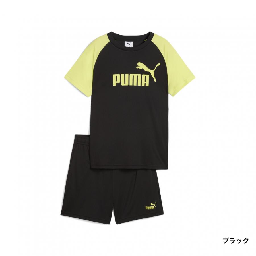 PUMA（プーマ） ジュニア キッズ 子供 Tシャツ ハーフパンツ セット