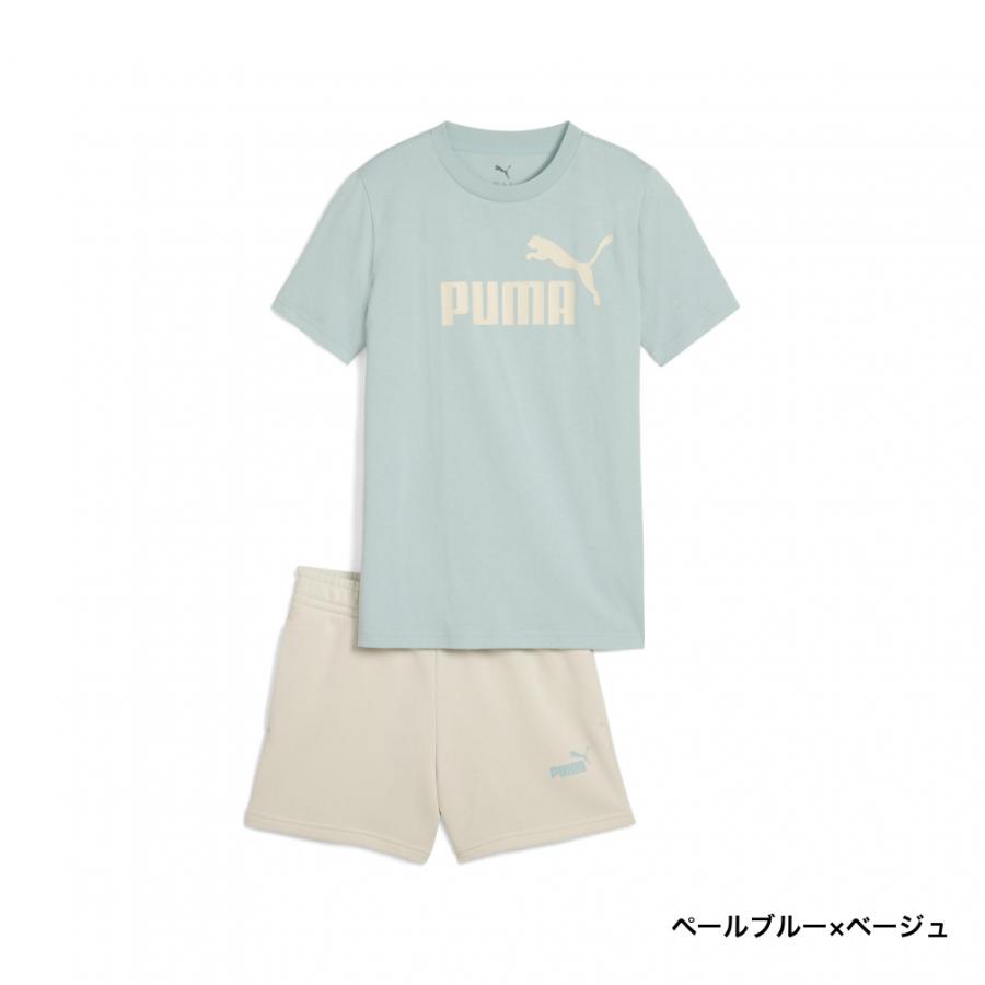 PUMA（プーマ） ジュニア キッズ 子供 Tシャツ ハーフパンツ セット