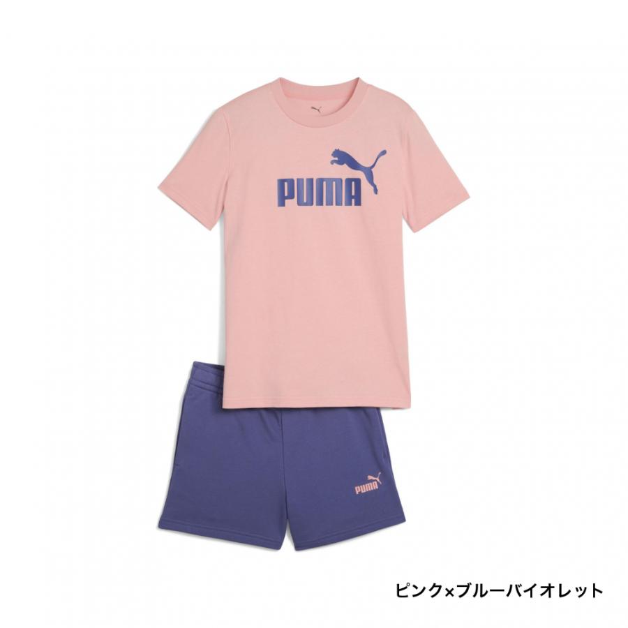 PUMA（プーマ） ジュニア キッズ 子供 Tシャツ ハーフパンツ セット