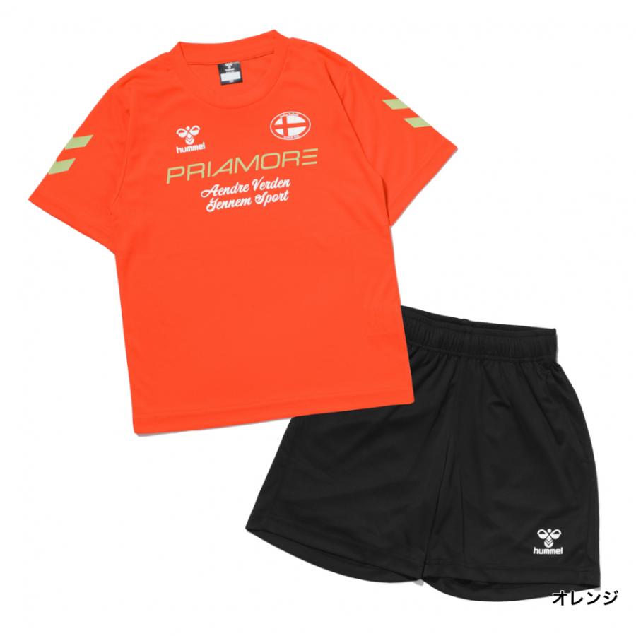 hummel（ヒュンメル） ジュニア キッズ 子供 Tシャツ ハーフパンツ