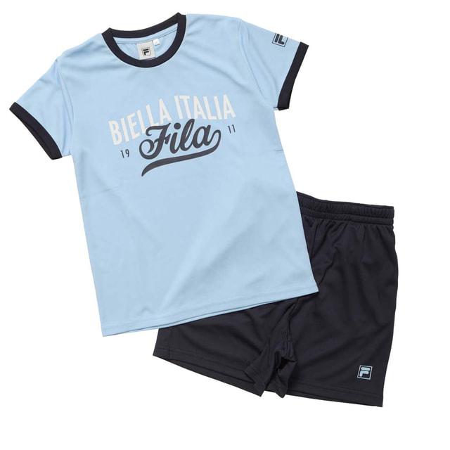 FILA（フィラ） ジュニア キッズ 子供 Tシャツ ハーフパンツ セット T