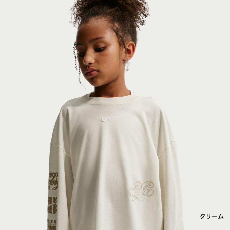 NIKE（ナイキ） ジュニア キッズ 子供 長袖 Tシャツ YTH ガールズ NSW