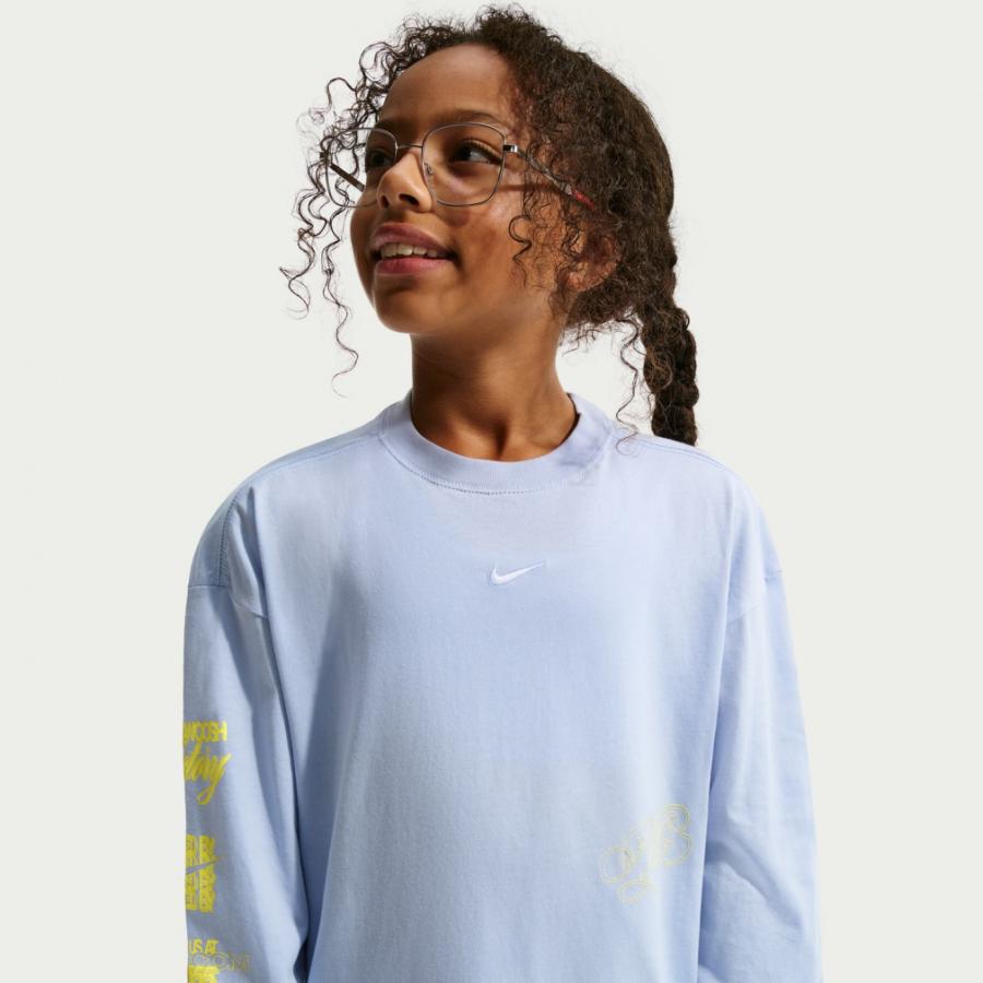 NIKE（ナイキ） ジュニア キッズ 子供 長袖 Tシャツ YTH ガールズ NSW