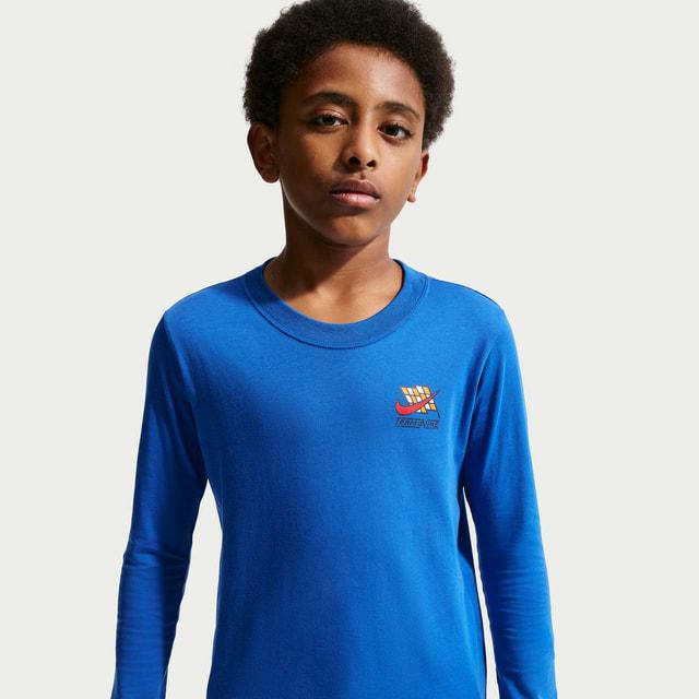 NIKE（ナイキ） ジュニア キッズ 子供 長袖 Tシャツ YTH NSW L/S T