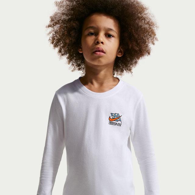 NIKE（ナイキ） ジュニア キッズ 子供 長袖 Tシャツ YTH NSW L/S T