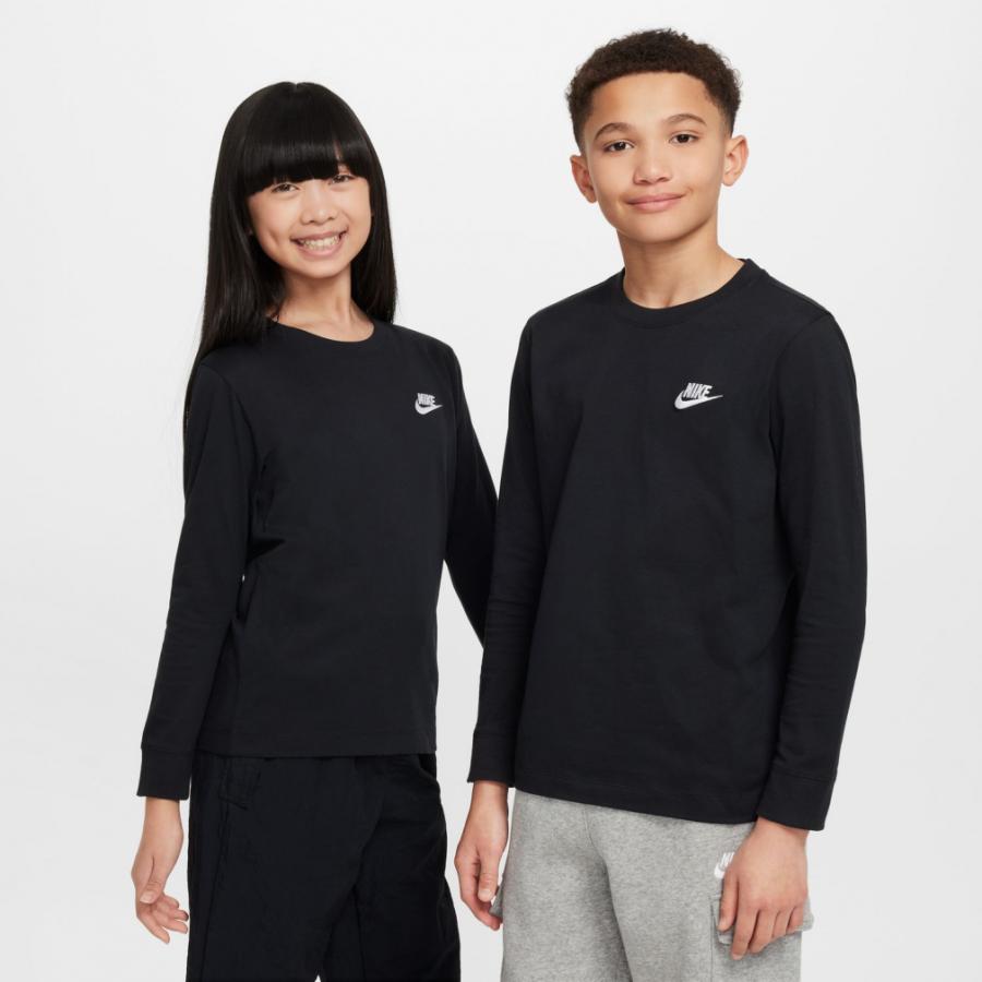 NIKE（ナイキ） ジュニア キッズ 子供 長袖 Tシャツ YTH NSW EMB
