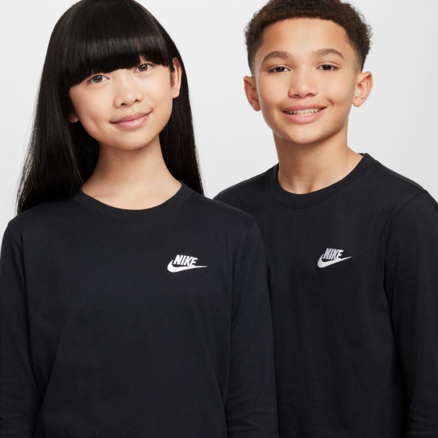 NIKE（ナイキ） ジュニア キッズ 子供 長袖 Tシャツ YTH NSW EMB