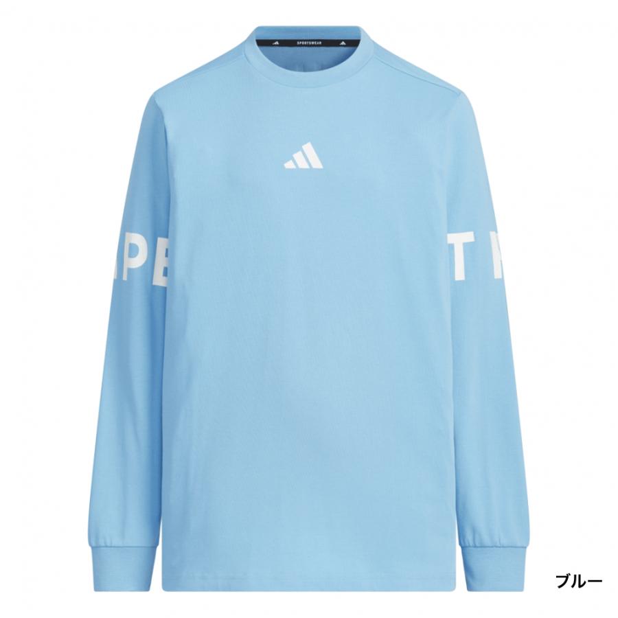 adidas（アディダス） ジュニア キッズ 子供 長袖 Tシャツ 長袖 ワード