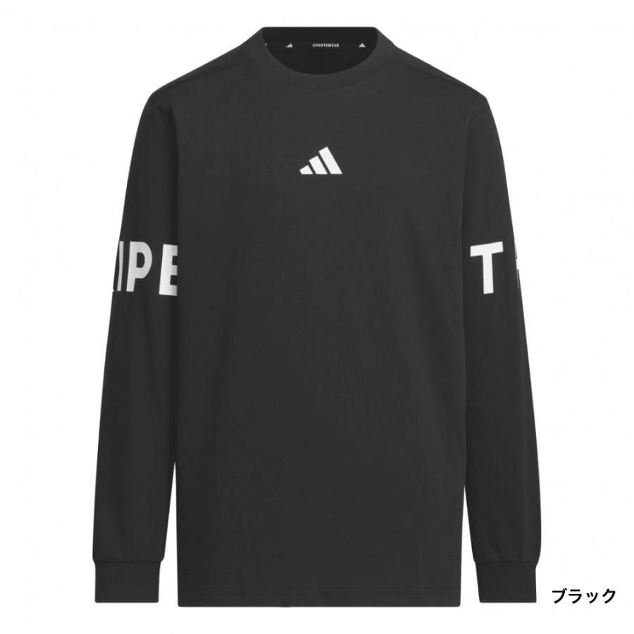 adidas（アディダス） ジュニア キッズ 子供 長袖 Tシャツ 長袖 ワード